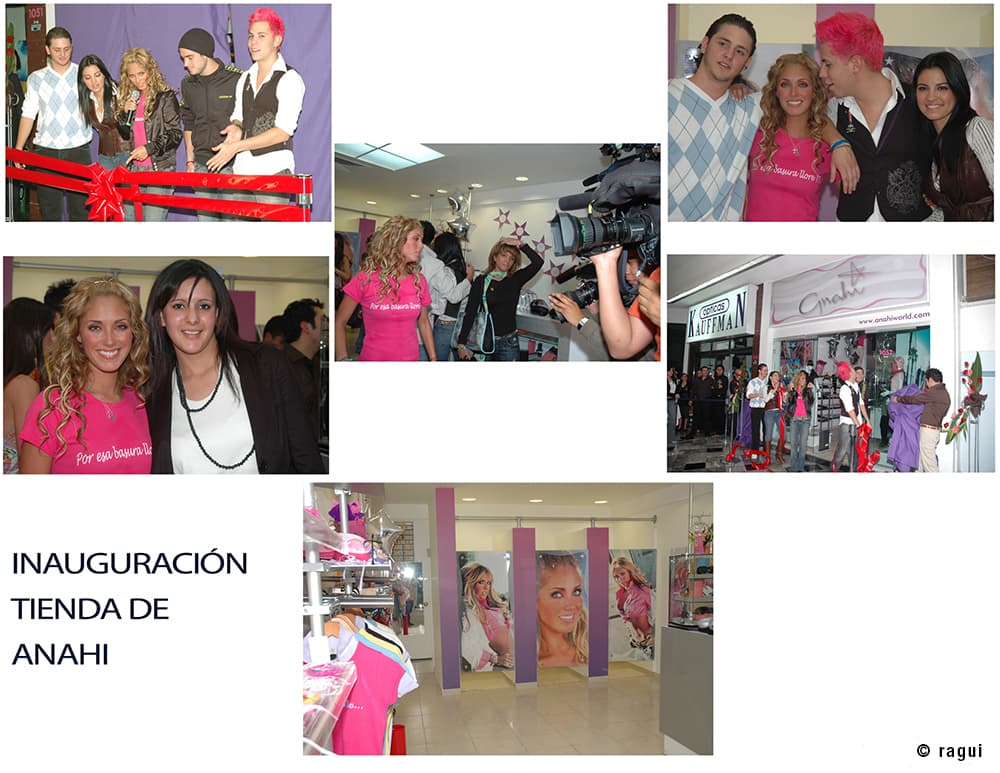 tieda de anahi inauguracion