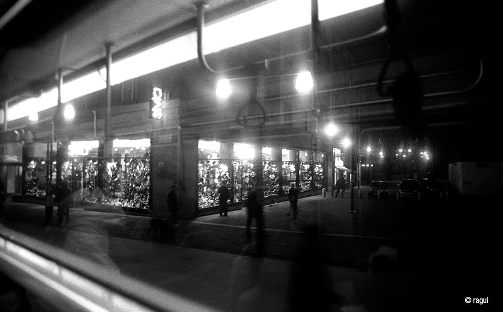 desde el tranvia de milano